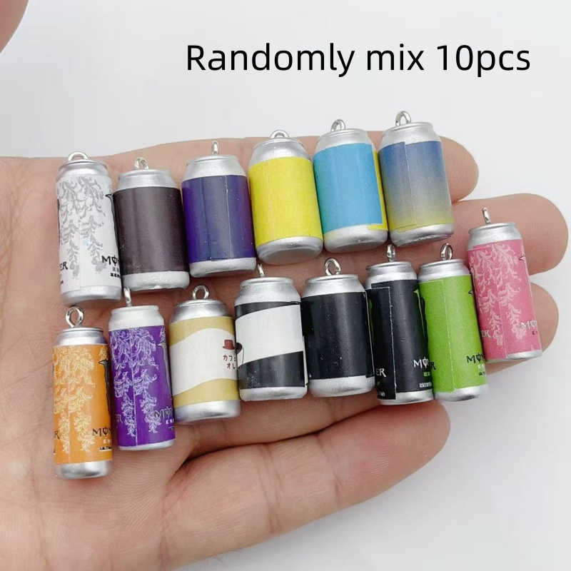 Resin Art Kits For Adults - 10 szt. Mini Symulowane Puszki Napojów
