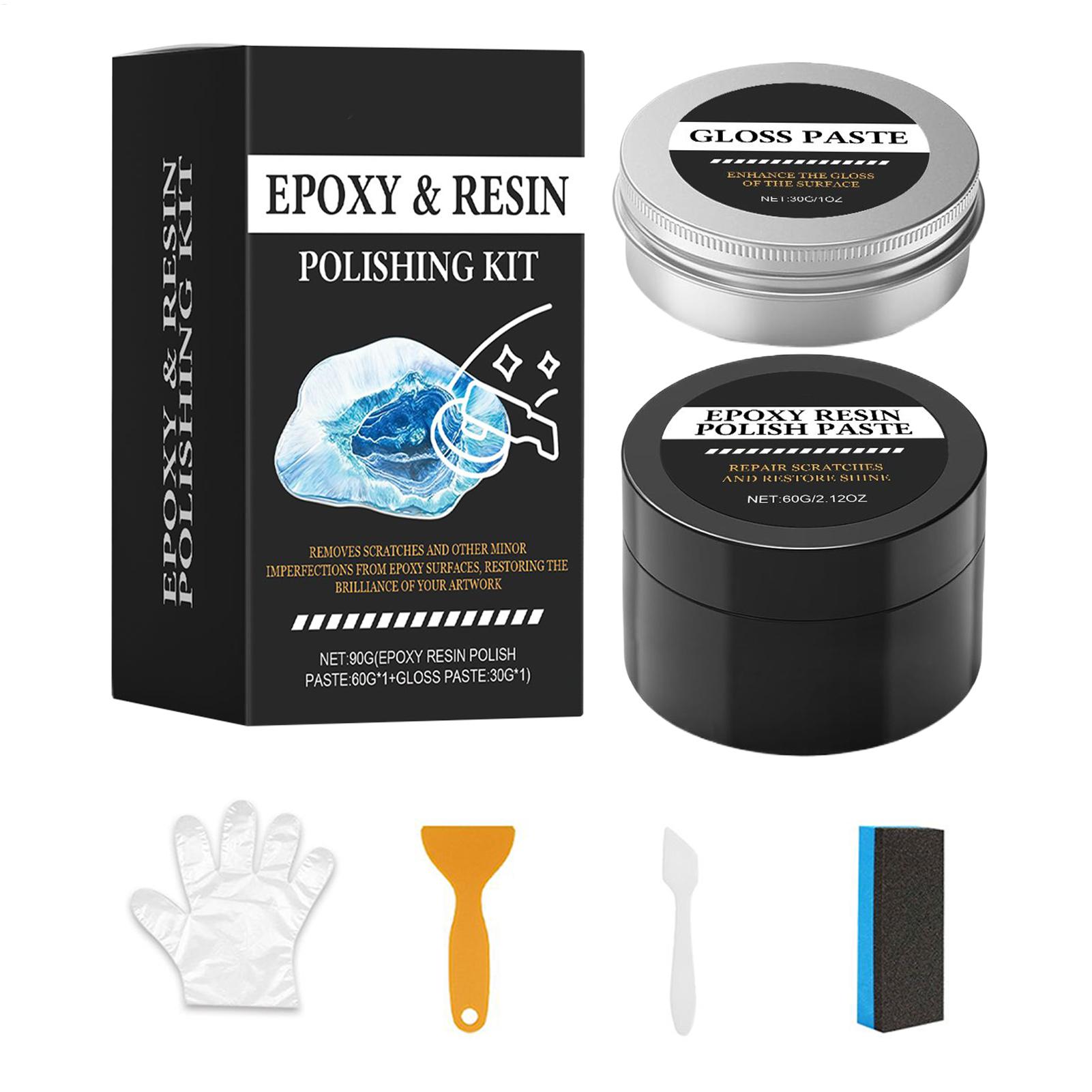 Resin Art Kits - Pasta polerska do żywicy epoksydowej o