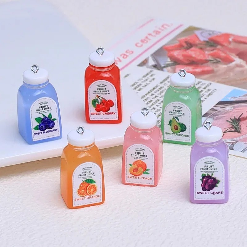 Resin Art And Craft - 10 szt. uroczych mini zawieszek z