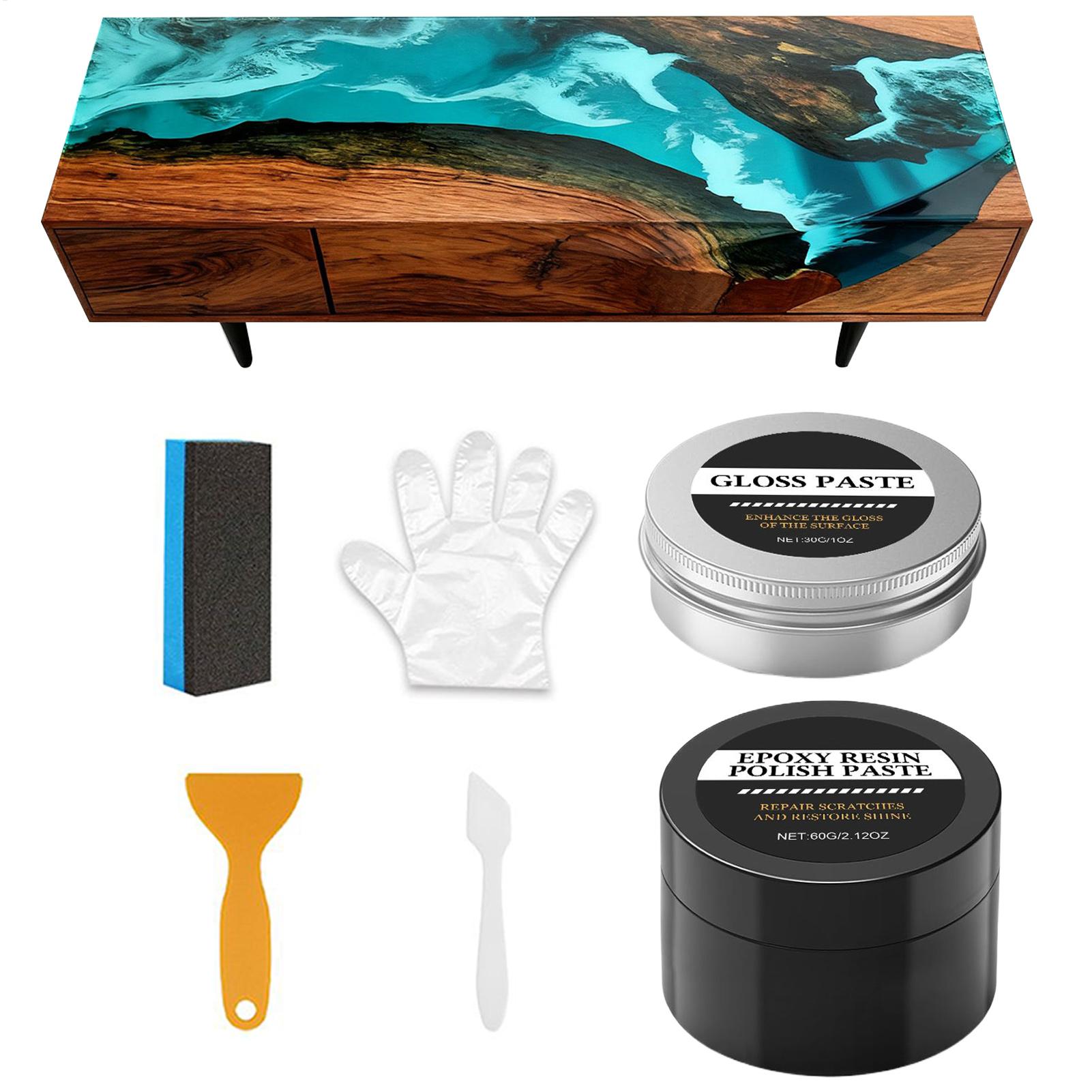 Resin Art Kits - Zestaw do polerowania żywicy epoksydowej -