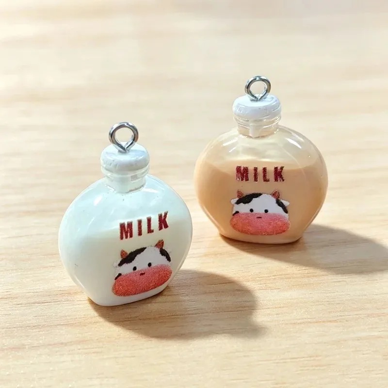 Resin Art Pendant - 10 szt. Urocze Małe Zawieszki z