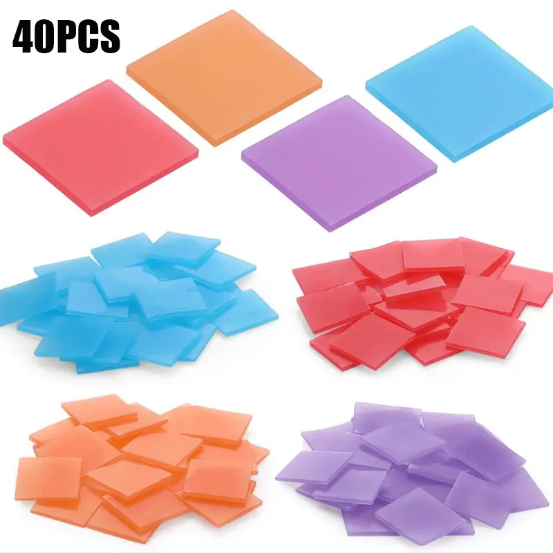 Resin Art And Craft - 40 szt. Wosk do malowania diamentami,