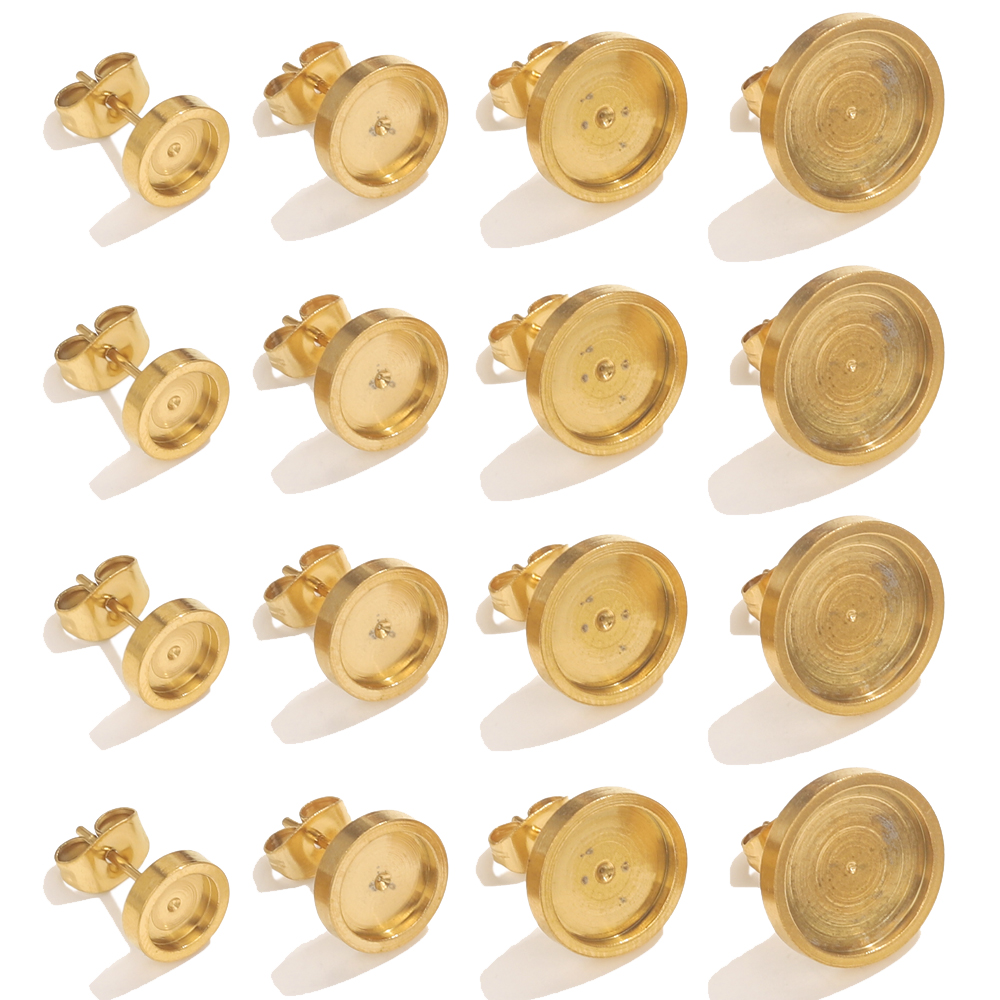 Resin Art Kits For Adults - 10 sztuk ze stali nierdzewnej złoty