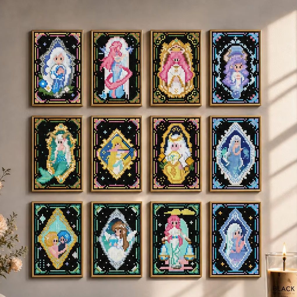 Resin Art Kits - MINIGEM 5D Zestaw do Malowania Diamentami