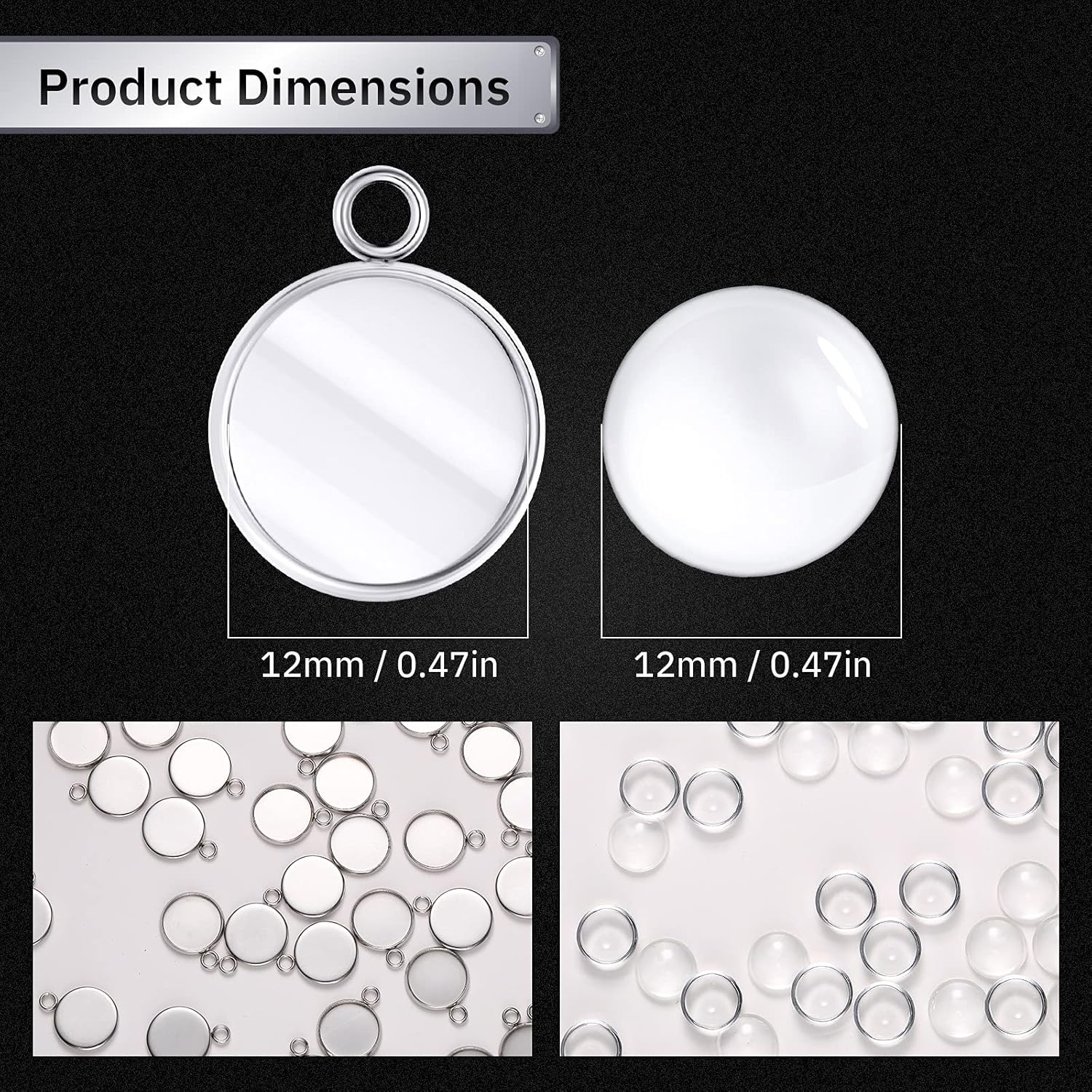 20 sztuk okrągłych bazy z nier – Resin Art Pendant recenzja i cena