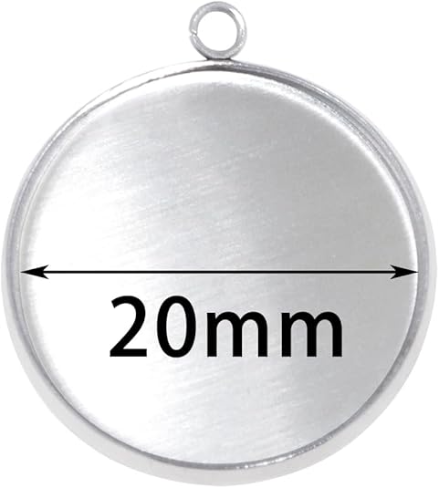 20 sztuk okrągłych bazy z nier – Resin Art Pendant recenzja i cena