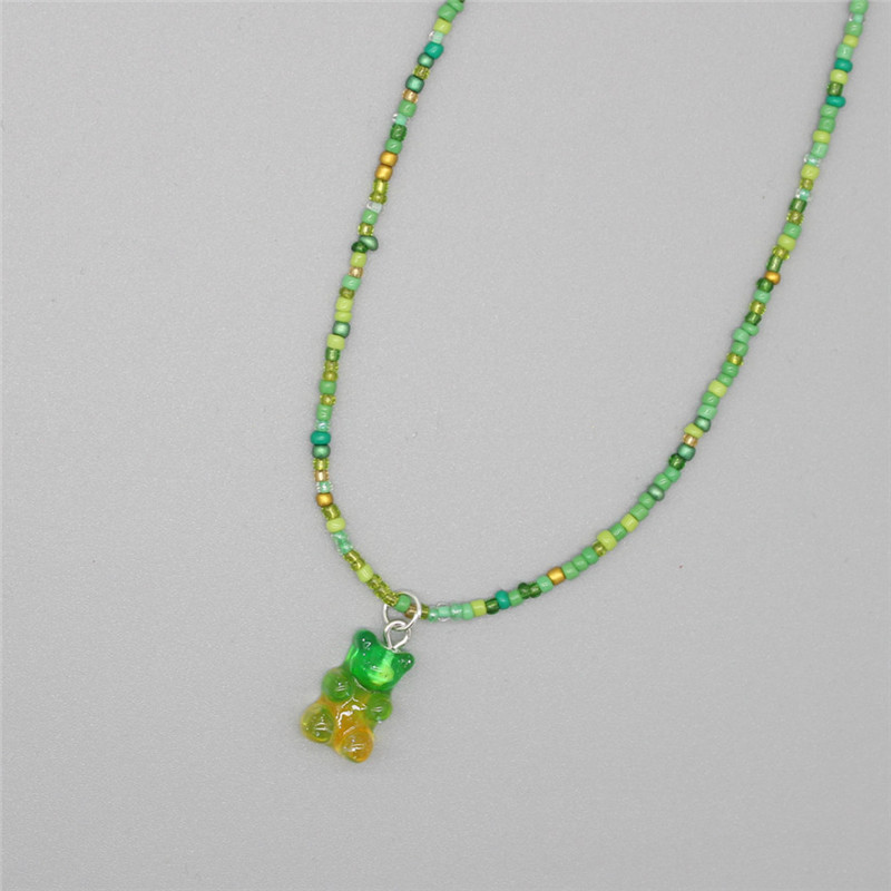 Nowy Bohemia koreański kochane – Resin Art Necklace recenzja i cena