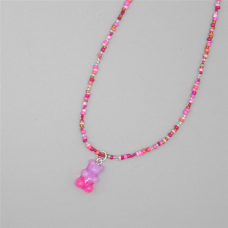 Nowy Bohemia koreański kochane – Resin Art Necklace recenzja i cena
