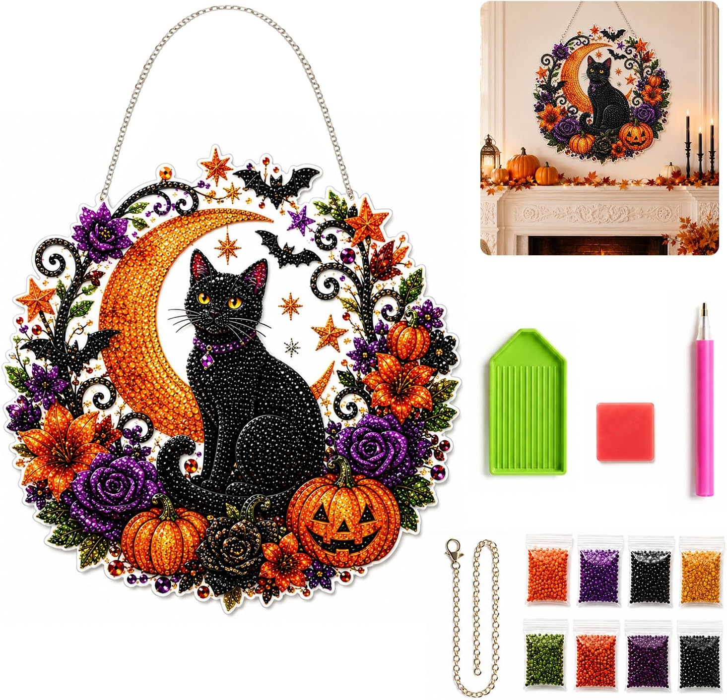 Zestaw do tworzenia diamentowy – Resin Art Flower recenzja i cena