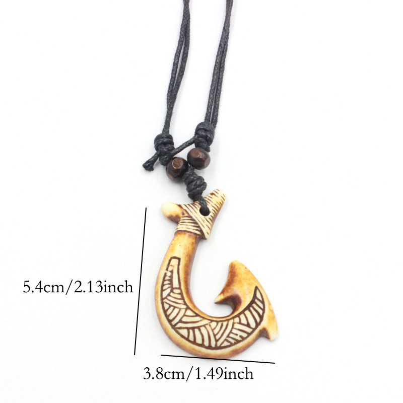 New Zealand Maori haczyk naszy – Resin Art Necklace recenzja i cena
