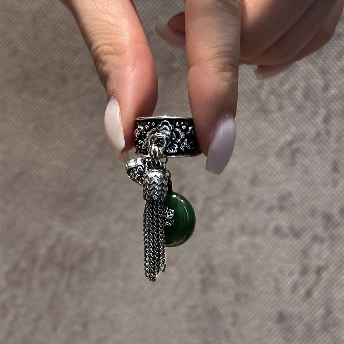 WJFH-ARTS Nowy Chiński Styl Vi – Resin Art Ring Design recenzja i cena