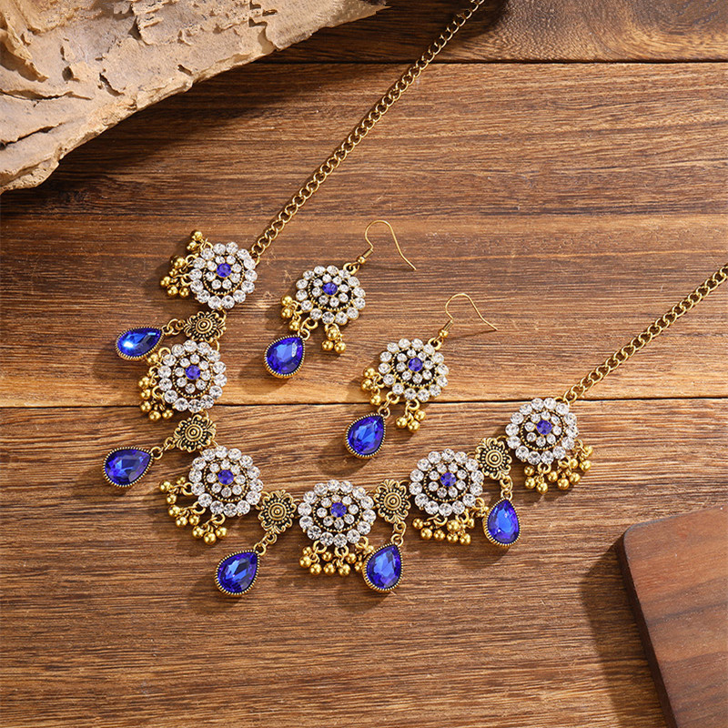 Zestaw biżuterii dla kobiet: n – Resin Art Necklace recenzja i cena