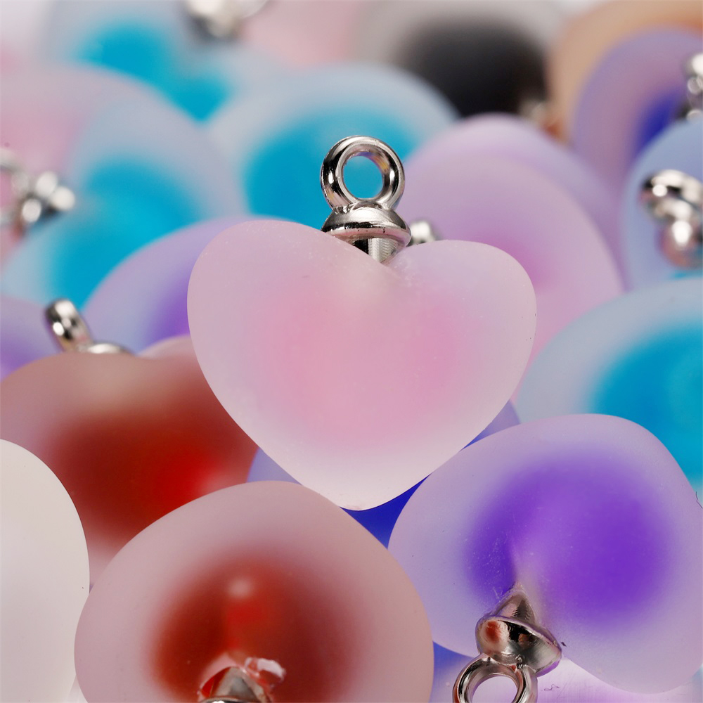 10 sztuk/partia żywica matowa  – Resin Art Necklace recenzja i cena