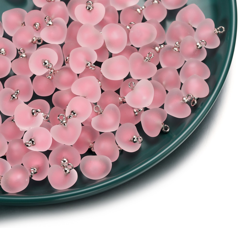 10 sztuk/partia żywica matowa  – Resin Art Necklace recenzja i cena