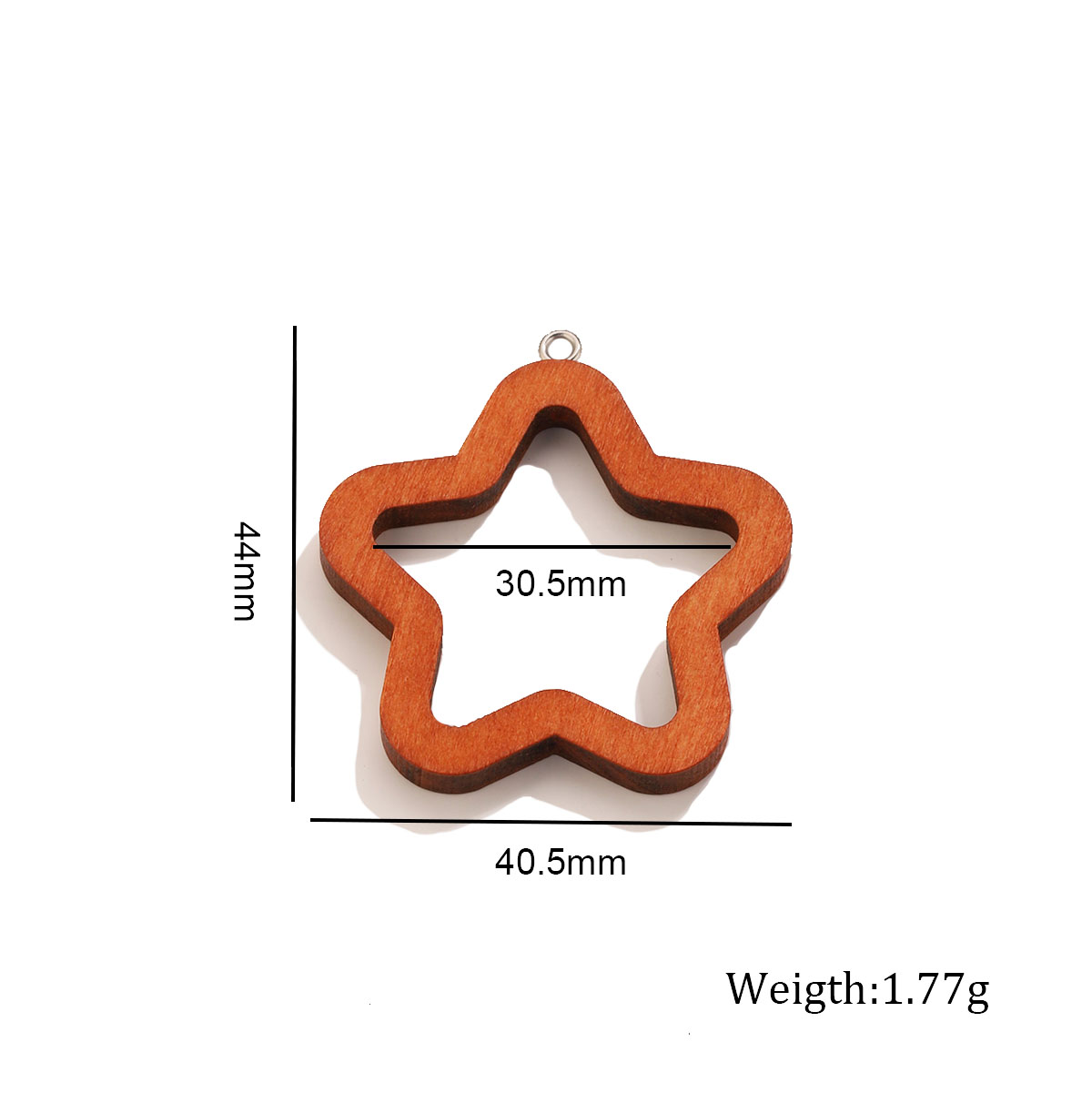 10 SZT. Drewniane geometryczne – Resin Art Pendant recenzja i cena